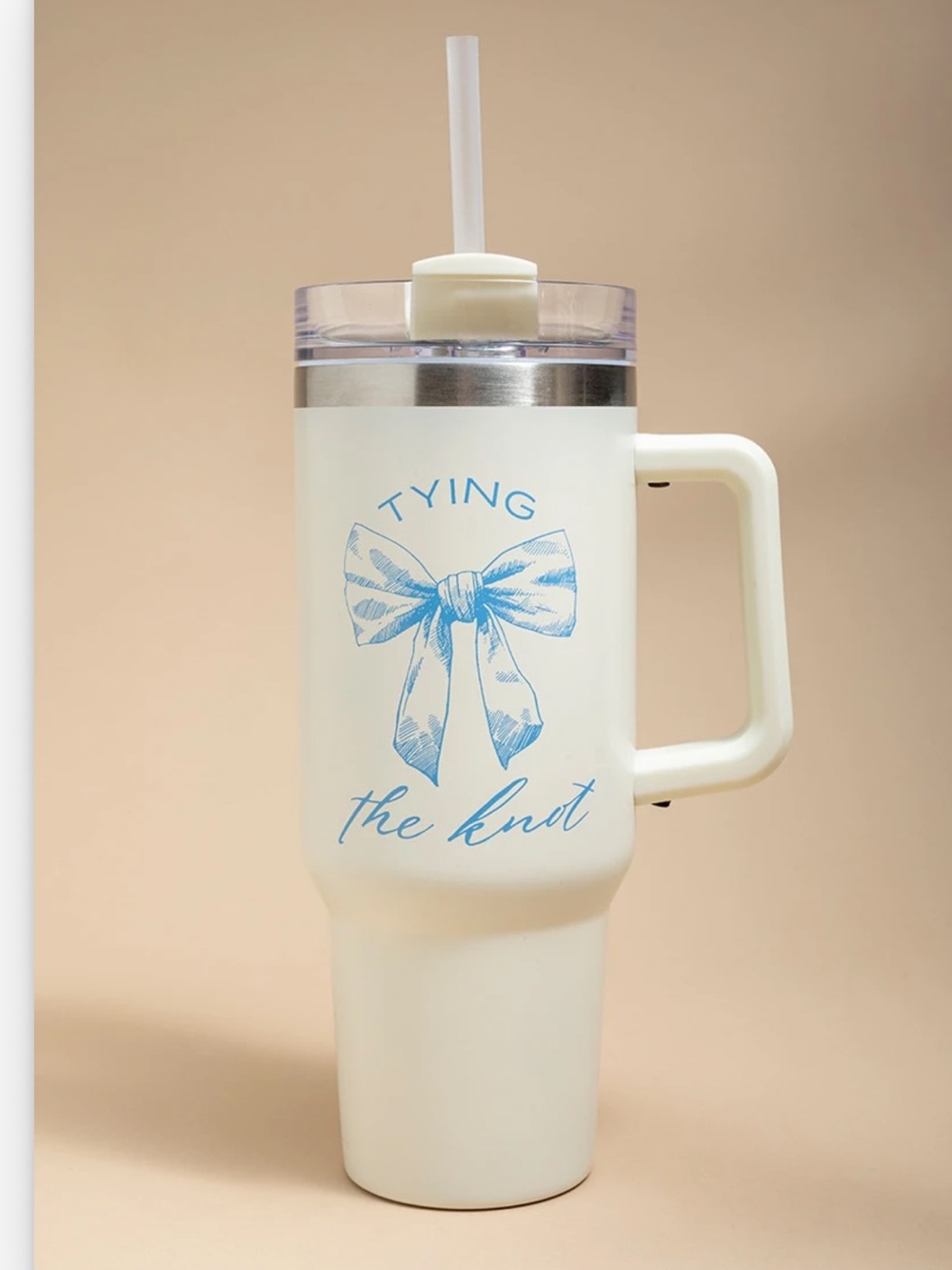 NWT Francesca’s Tying The Knot 40oz Tumbler